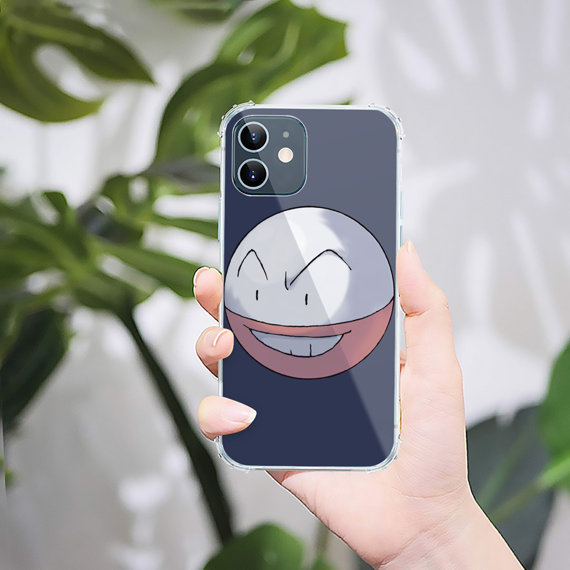 （画像用） ポケットモンスター Pokémon 【iPhone 12シリーズ対応】透明スマホケース（クリアソフトケース）
